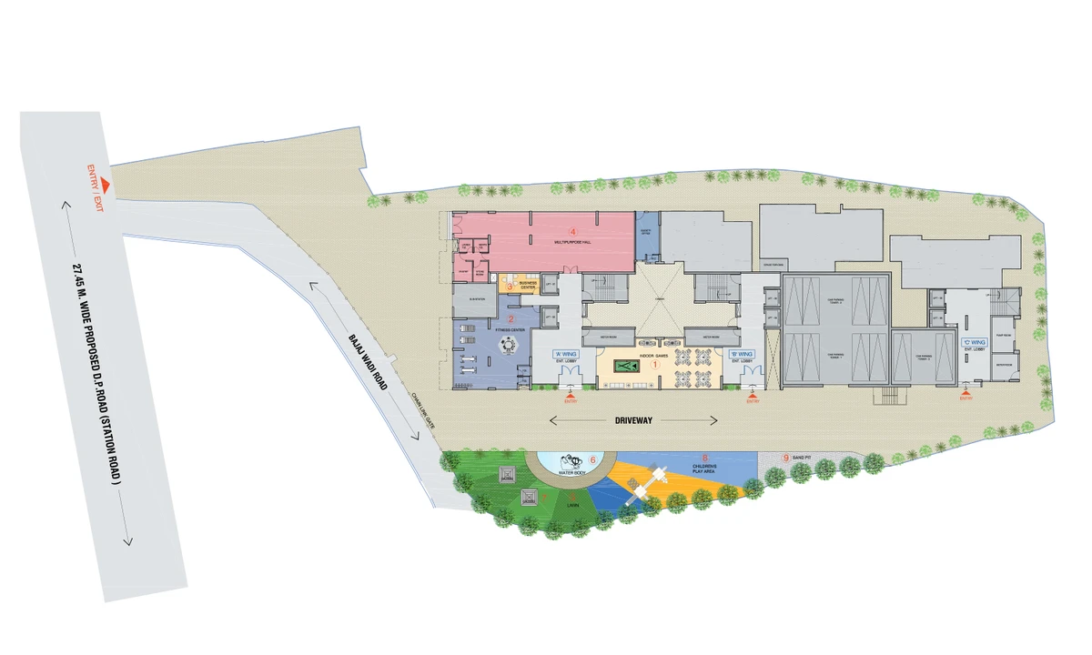 Kalpataru Sunrise Masterplan